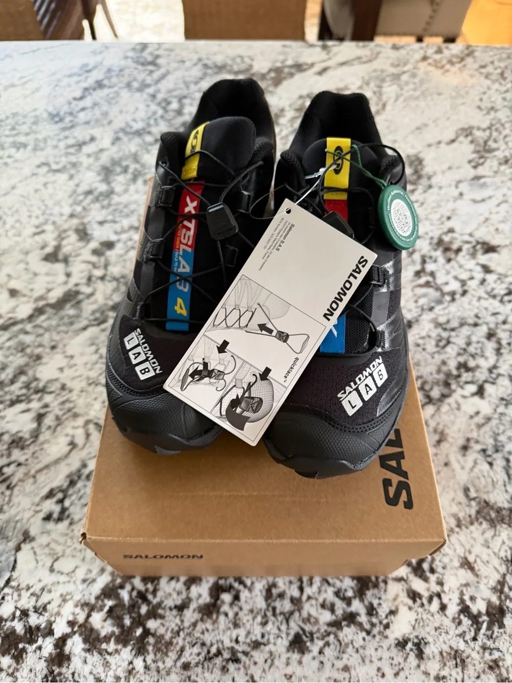 Salomon XT-4 Black Gore.TEX. Stockx authenticated.